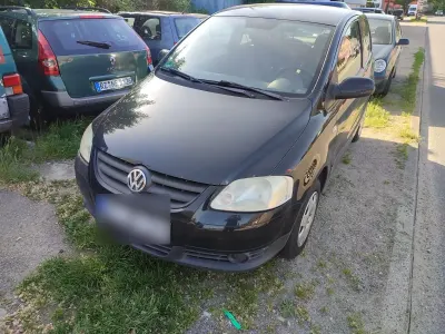 Gebraucht VW Fox 55 PS (40 kW) 2006 Schwarz Kleinwagen