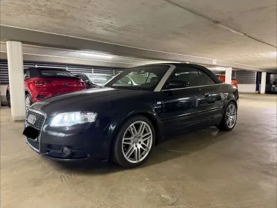 Gebraucht Audi A4 Cabriolet S-Line 232 PS (170 kW) 2009 Schwarz Cabrio