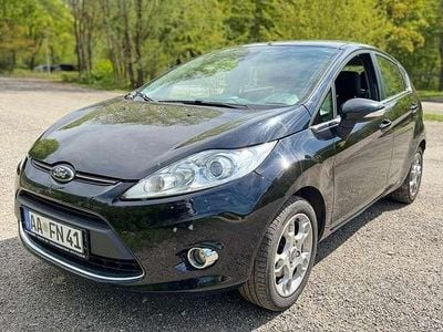 Brugt Ford Fiesta Titanium 90 HK (66 kW) 2011 Sort Hatchback