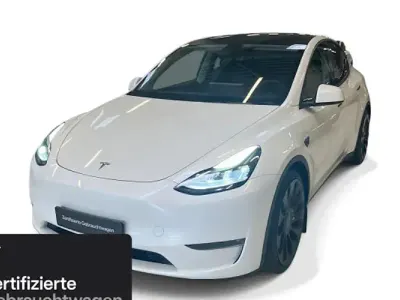 Gebraucht Tesla Model Y Performance 321 kW (437 PS) 2023 Weiß SUV