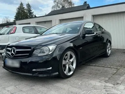 Brugt Mercedes C220 170 HK (125 kW) 2015 Sort Coupe