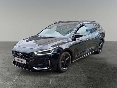 Obsidianschwarz metallic Gebraucht 2024 Ford Focus ST-Line Kombi | 26.790 € (Fairer Preis)