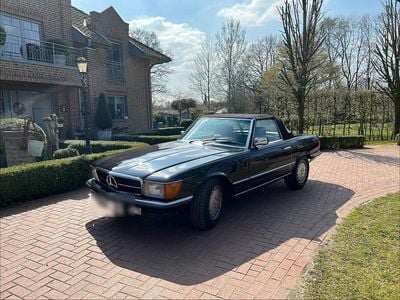 Usata Mercedes SL500 232 CV (170 kW) 1982 Nero Cabrio