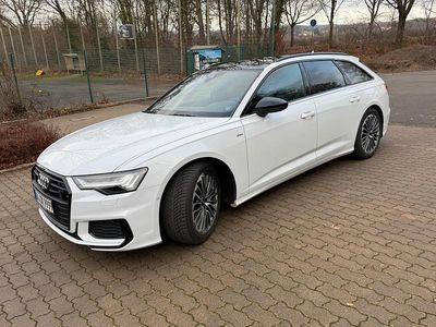 Weiß Gebraucht 2021 Audi A6 S-Line Kombi | 38.999 € (Guter Preis)