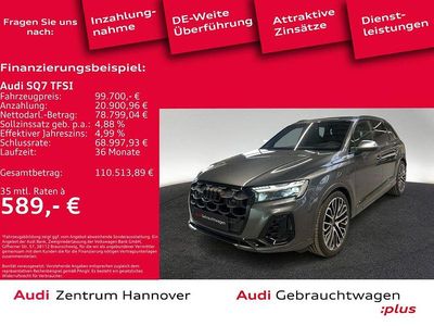 Daytonagrau perleffekt Gebraucht 2024 Audi SQ7 Sport SUV | 99.700 € (Fairer Preis)