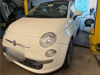 Gebraucht Fiat 500C 100 PS (73 kW) 2009 Weiß Cabrio