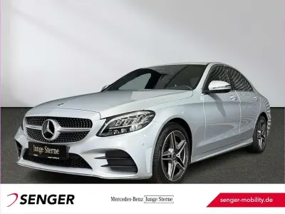 Gebraucht Mercedes C180 AMG 156 PS (114 kW) 2020 Silber Limousine