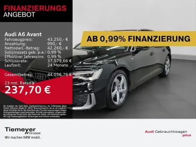 Gebraucht Audi A6 S-Line 163 PS (119 kW) 2024 Schwarz Kombi