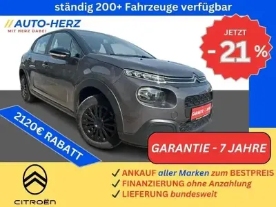 Gebraucht Citroën C3 82 PS (60 kW) 2020 Grau Kleinwagen