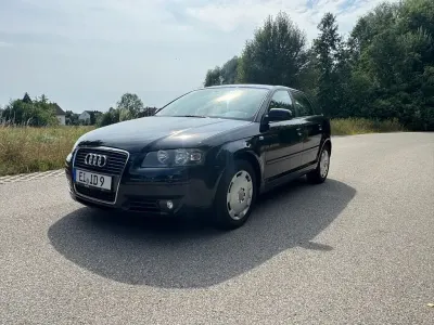 Begagnad Audi A3 Sport 105 HK (77 kW) 2006 Svart Halvkombi