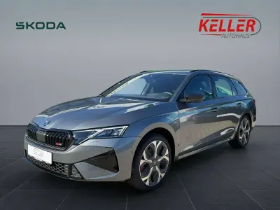 Neu Skoda Octavia RS 265 PS (194 kW) 2026 Graphitegrau metallic Kombi