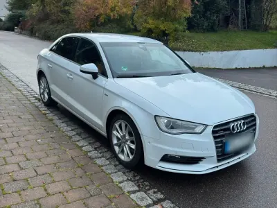 Gebraucht Audi A3 S-Line 150 PS (110 kW) 2014 Weiß Limousine