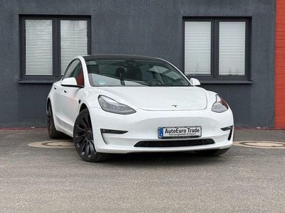 Gebraucht Tesla Model 3 Performance 377 kW (513 PS) 2022 Weiß Limousine