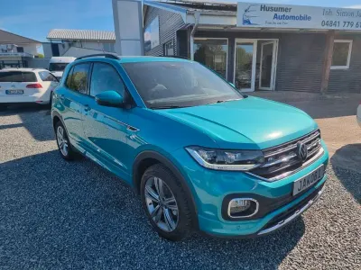 Gebraucht VW T-Cross R-line 150 PS (110 kW) 2022 Blau SUV