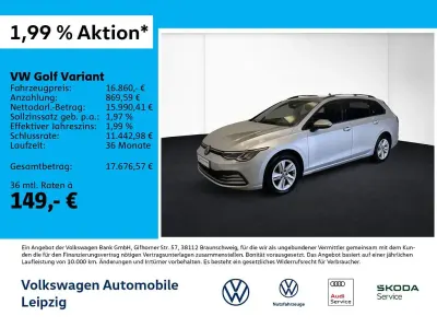Gebraucht VW Golf VIII Life 116 PS (85 kW) 2022 Silber Kombi