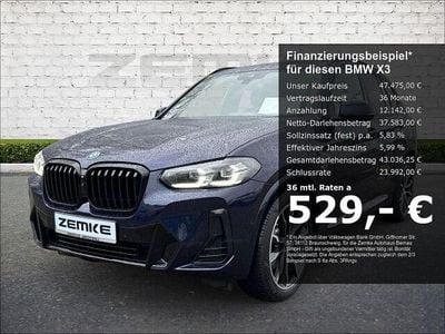 Gebraucht BMW X3 M Sport 292 PS (214 kW) 2022 Blau SUV