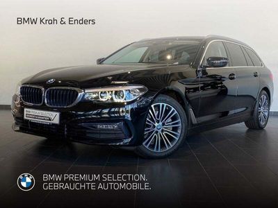 gebraucht BMW 520 5er-Reihe d Touring Sport Line+LED+HarmanKardon+AHK