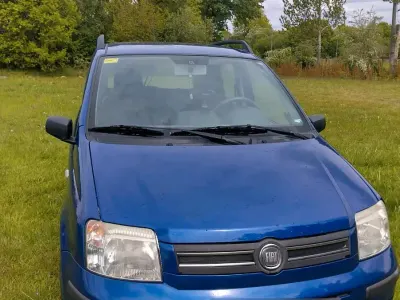 Używany Fiat Panda 60 KM (44 kW) 2008 Niebieski Hatchback