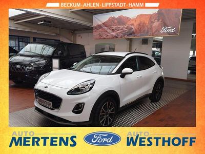 Gebraucht Ford Puma Titanium 125 PS (91 kW) 2021 Weiß SUV