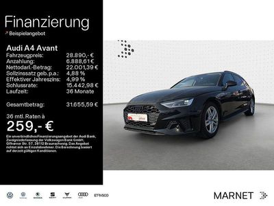 Gebraucht Audi A4 Competition 163 PS (119 kW) 2022 Mythosschwarz metallic Kombi