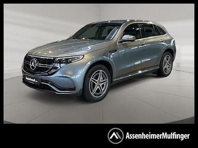 Gebraucht Mercedes EQC400 AMG line 300 kW (408 PS) 2021 Metalliclack selenitgrau SUV