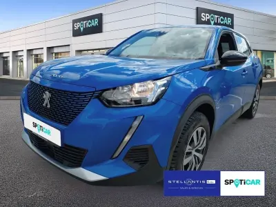Gebraucht Peugeot e-2008 Active 100 kW (136 PS) 2022 Blau SUV