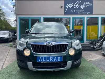 Używany Skoda Yeti 140 KM (102 kW) 2011 Zielony SUV
