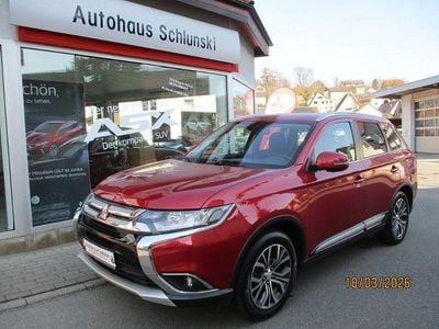 Gebraucht Mitsubishi Outlander Edition+ 150 PS (110 kW) 2018 Rot SUV