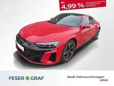 Gebraucht Audi e-tron GT quattro Ambiente 350 kW (476 PS) 2022 Tangorot metallic Limousine