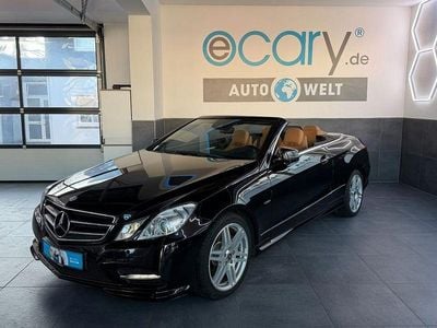 Gebraucht Mercedes E250 AMG line 204 PS (150 kW) 2011 Schwarz Cabrio