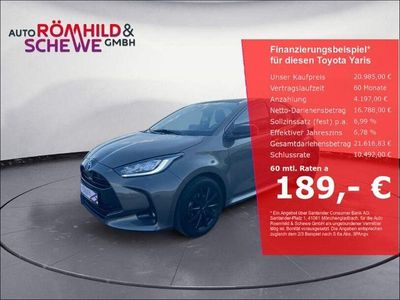 Usata Toyota Yaris Hybrid Team 116 CV (85 kW) 2022 Marrone Utilitaria