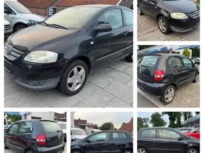 Gebraucht VW Fox S 69 PS (50 kW) 2007 Schwarz Kleinwagen