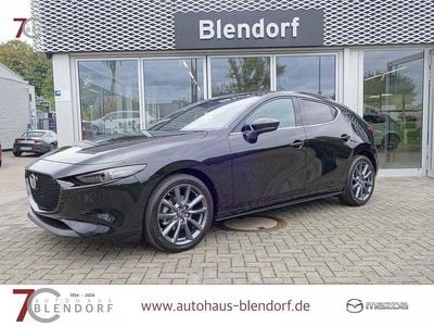 Neu Mazda 3 Exclusive 140 PS (102 kW) 2025 Jet black Limousine