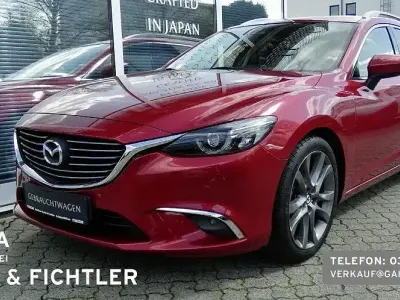 Używany Mazda 6 Sports-Line 165 KM (121 kW) 2015 Czerwony Kombi
