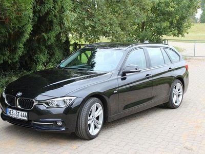 Gebraucht BMW 320 Sport Line 190 PS (139 kW) 2017 Schwarz Kombi