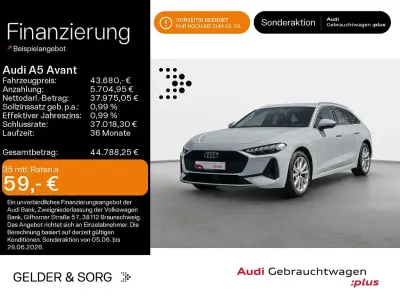Gebraucht Audi A5 Ambiente 204 PS (150 kW) 2025 Gletscherweiß metallic Kombi