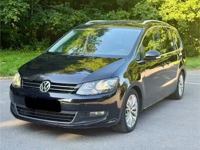 Gebraucht VW Sharan Style 170 PS (125 kW) 2011 Schwarz Van / Kleinbus