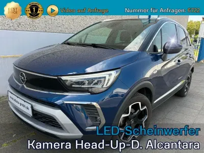 Gebraucht Opel Crossland X Ultimate 110 PS (80 kW) 2023 Nautic blau SUV