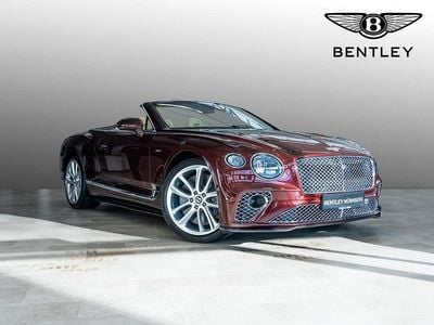 Gebraucht Bentley Continental GT Convertible 549 PS (403 kW) 2022 Rot Cabrio