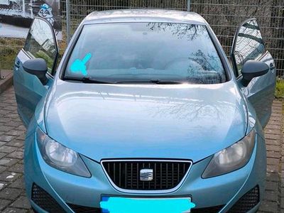 Gebraucht Seat Ibiza 69 PS (50 kW) 2009 Blau Kleinwagen