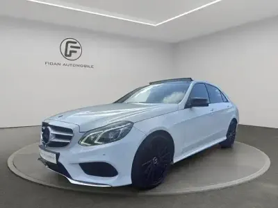 Usata Mercedes E350 AMG line 252 CV (185 kW) 2013 Bianco Berlina