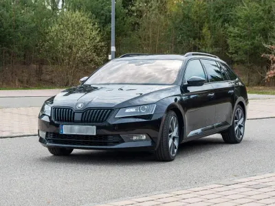 Brugt Skoda Superb SportLine 179 HK (131 kW) 2018 Sort Stationcar