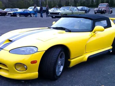 Usata Dodge Viper 407 CV (299 kW) 1997 Giallo Cabrio