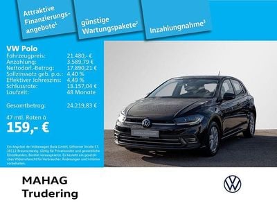 Gebraucht VW Polo IQ Drive 95 PS (69 kW) 2024 Schwarz Limousine