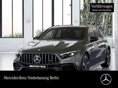 Grau Gebraucht 2025 Mercedes A45 AMG AMG Limousine | 60.800 € (Fairer Preis)