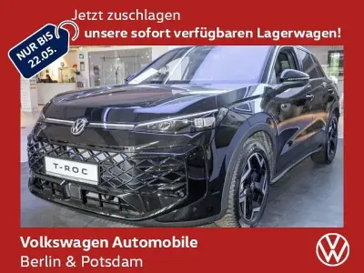 Ny VW T-Roc Cabriolet R-line 150 HK (110 kW) 2026 Sort SUV
