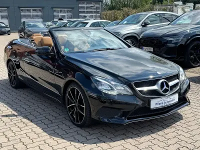Gebraucht Mercedes E220 170 PS (125 kW) 2014 Schwarz Cabrio