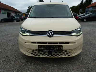 Gebraucht VW Caddy 122 PS (89 kW) 2022 Beige Van / Kleinbus