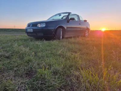 Gebraucht VW Golf Cabriolet 75 PS (55 kW) 1998 Blau Cabrio