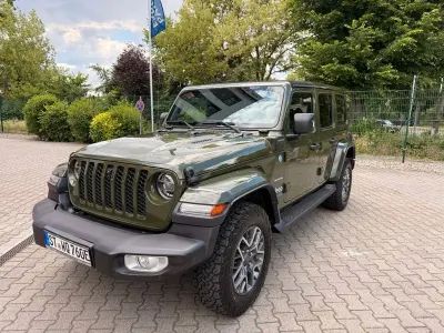 Gebraucht Jeep Wrangler Sahara 381 PS (280 kW) 2021 Grün SUV
